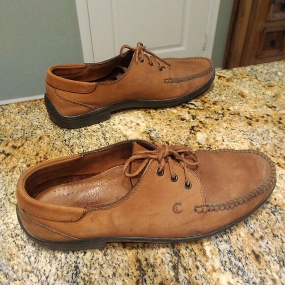 Mens Valleverde Boxster Loafers Lace Up Shoes Aria Condizionata Leather US 10 - Picture 3 of 13